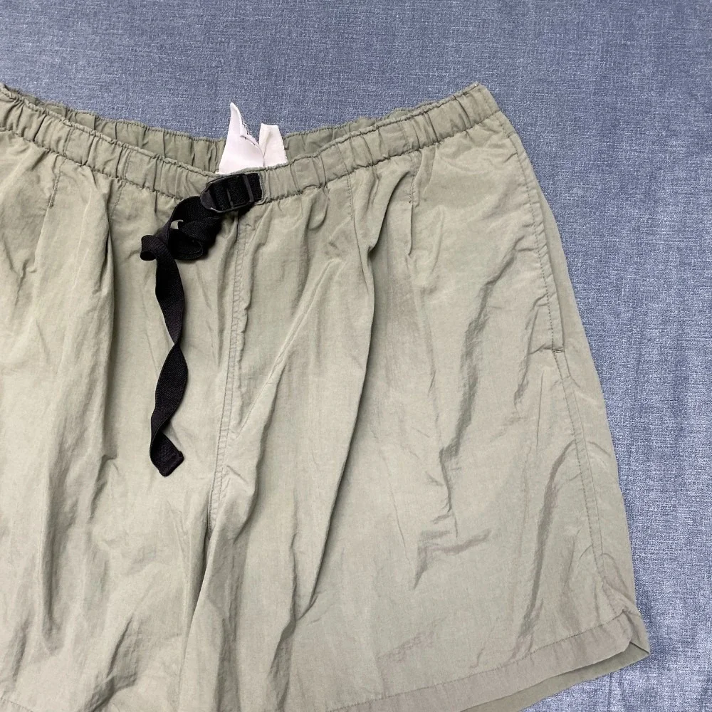 Columbia Board Shorts Mens 34 Olive Green Drawstring Waist Swimwear Back Pocket